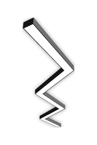 100cm Zigzag Lineer Armatür