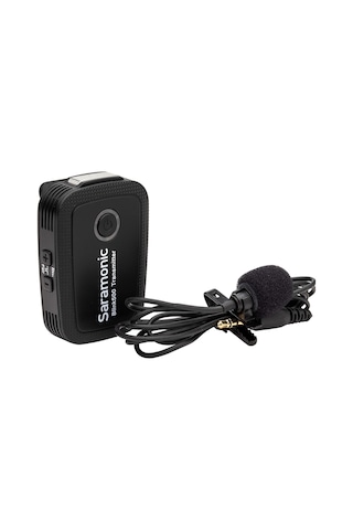 Omni Yaka Mikrofonu İle Saramonic Blink 500 Tx Dijital Vücut Paketi 2,4 Ghz