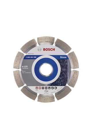 Bosch - Standard Seri Taş için Elmas Kesme Diski 125 Mm
