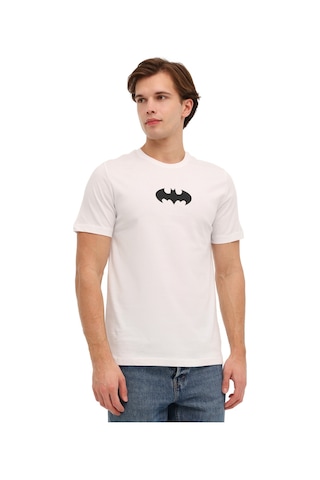 Ljk-Batman Ml Batman-4 6fx Beyaz Erkek Kısa Kol T-shirt 000000000102066063