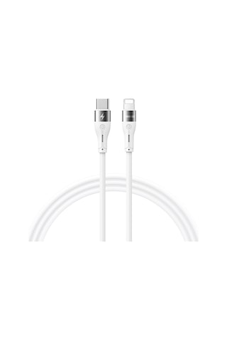 Recci Rs11cl Type-c To Lightning Pd Hızlı Şarj Özellikli Data Ve Şarj Kablosu 20w 1m Beyaz