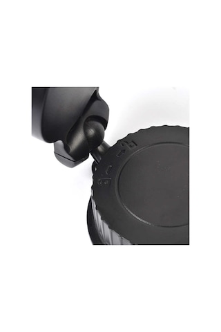 Araç Içi Telefon Tutucu Kıskaçlı Vakumlu Yeni Mini-Siyah