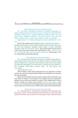 Asr-ı Saadet Hadis Diye Bilinenlerden Ayıklanmış Sahih Hadisler