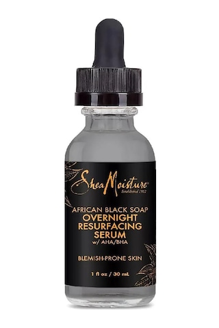 Shea Moisture Afrika Siyah Sabunu Gece Boyu Yenileyici Yüz Serumu