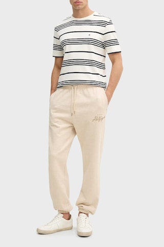 Tommy Hilfiger Erkek T Shirt Mw0mw41908 0fa Lacivert-beyaz Lacivert - Beyaz