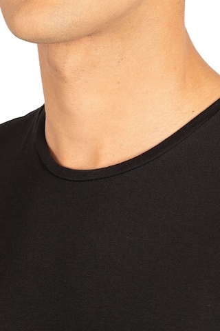 Tudors 20409 Slim Fit Dar Kesim Bisiklet Yaka Kısa Kol Basic Erkek Tişört Siyah