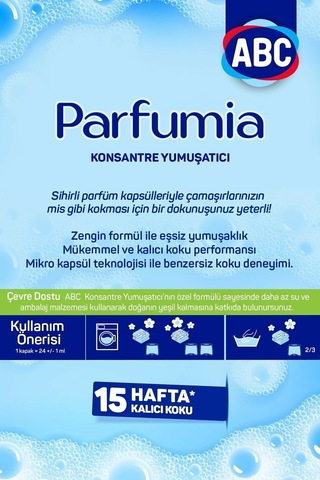 Parfumia Romantik Gül Konsantre Yumuşatıcı 1440 Ml 4'lü Seti Diğer