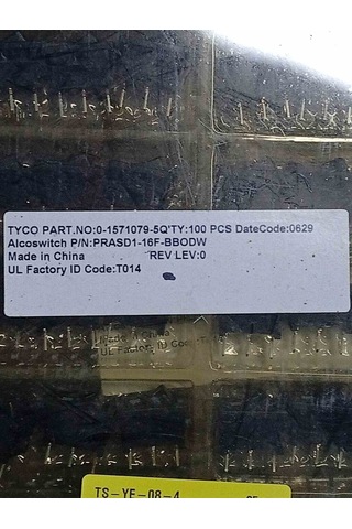 Prasd1-16f-bbodw Tyco Soket 10 Adet