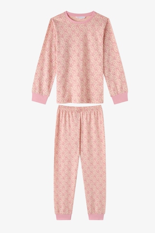 Penti Kız Çocuk Pembe Whisper Bows Pamuklu Uzun Kollu 2li Pijama Takımı
