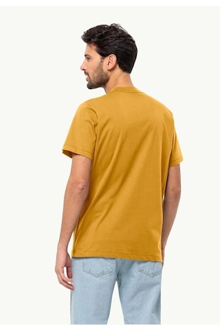 Jack Wolfskin Essential T M Erkek T-shirt Hardal SİYAH
