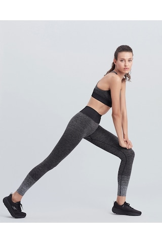 Skechers W Seamless Ankle Legging Kadın Siyah Tayt S212189-001