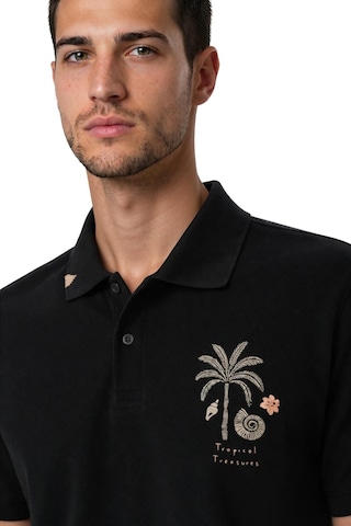 Arma Ar-ma Erkek Polo Yaka Tişört Resim Baskili Örme Kumaş Regular Fit %100 Pamuk 30/1 Çift Toplama Penye Pike Y31374358102 Siyah-s1