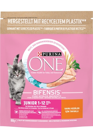 Purina One Junior Tavuklu Yavru Kedi Maması 2 x 800 G
