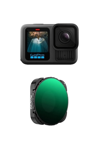 K&f Concept Gopro Hero13/hero12 Black Için Nd32-512 Filtre Hero13/12/11/10/9