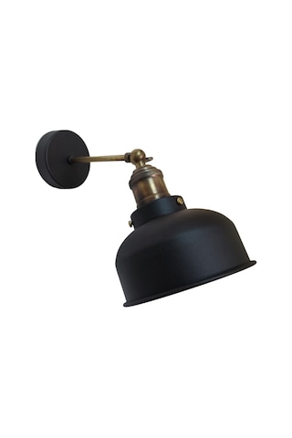 Mylights Retro Rustik Metal Hareketli Aplik Duvar Ve Tavan Için Siyah