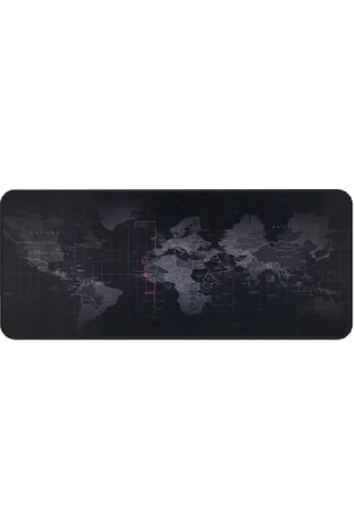 Mkey Oyuncu Kaydırmaz Dünya Desen Mouse Pad 80 x 30 CM