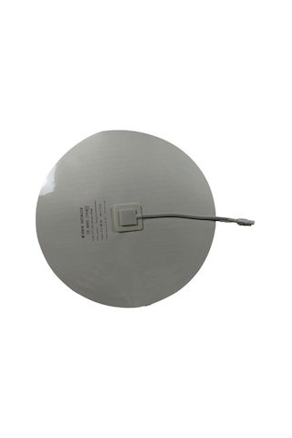 220v Ayna Arkası Bugu Çözücü - Bugu Önleyici Yuvarlak 30cm Çap Renkli Aydınlatma