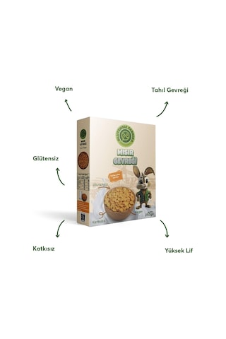Glutensiz Fabrika Glutensiz Yerli Mısır Gevreği Cornflakes 250 G