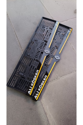 Pleksi Plakalık Renault Plakalık Renault Uyumlu Kişiye Özel Araç Plakalığı Reno Plakalık