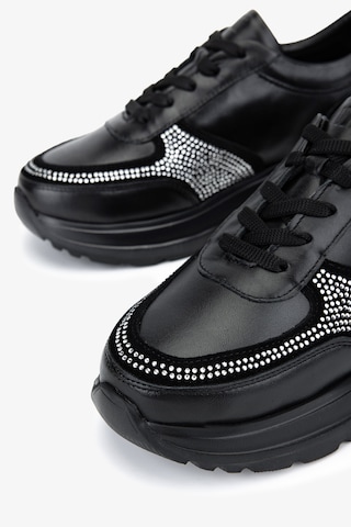 Valmenti Kadın Hakiki Deri Siyah Sneakers & Spor Ayakkabı 1107 514 Bn Ayk Sk25-26 Sıyah Siyah