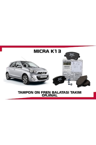 Nıssan Mıcra On Fren Balatası Takım