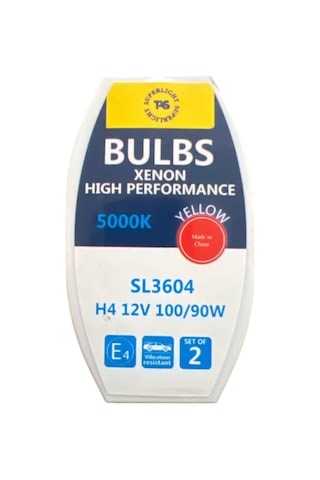 H4 Far Ampulu 12v 100w Sarı Isık