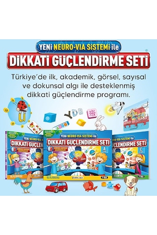 Dikkati Güçlendirme Seti 7 Yaş