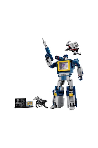 LEGO® Icons Transformers: Soundwave 10358 - Yetişkinler için Yaratıcı Dekoratif Model Yapım Seti (1505 Parça)
