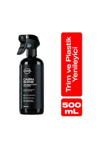 Nasiol Cabinshine Araç İçi Aksesuar Ve Plastik Parlatıcı,onarıcı-500 Ml-torpido Bakım Ve Yenileme, Araç Plastik Genel