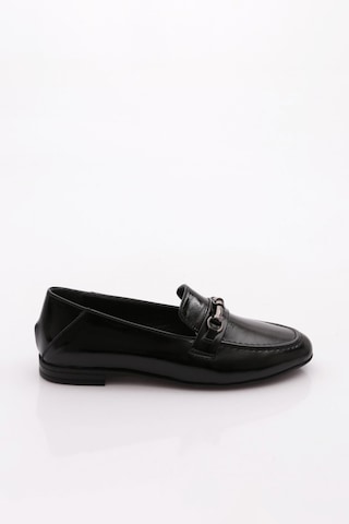 Dgn 506 Kadin Loafer Ayakkabi Siyah