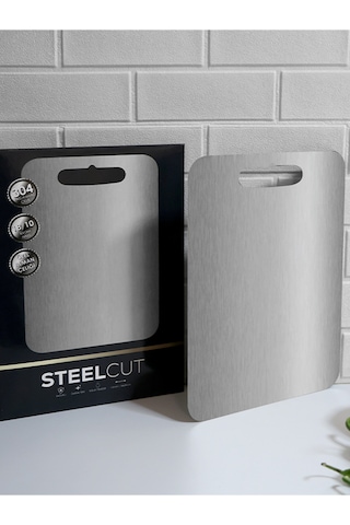 Steelcut Çelik Kesme Tahtası İnox
