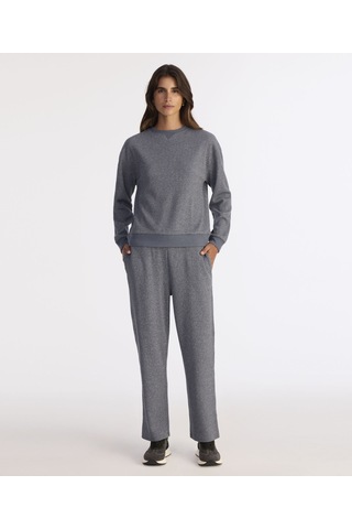 Yargıcı Regular Bisiklet Yaka Uzun Kol Sweatshirt 25kksw9019l 026 Mavi