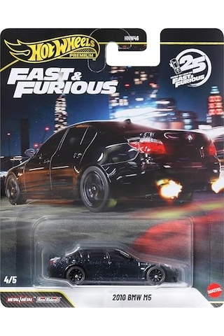 Hot Wheels F&f Bmw M5 Fast & Furious Film Serisinden İlham Alarak Koleksiyoncular İçin Tasarlanan 1:64 Ölçekli Hot Wheels Fast & Furious Premium Arabalar, Jhw62