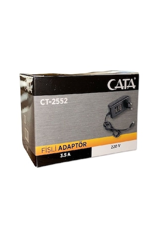 Ct-2552 36 W 3,5 Amper Cata Fisli Adaptör