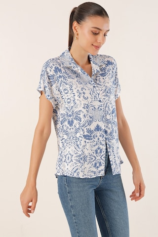 Bigdart 3711 Yarım Kol Gömlek - D.mavi 001