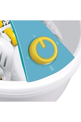 Mpm Mms-03 Sulu Ayak Masajı, Kabarcık Ve Titreşim Masajı, Sıcaklık Koruması, Kızılötesi, Tuz Kabı, 90w, Beyaz
