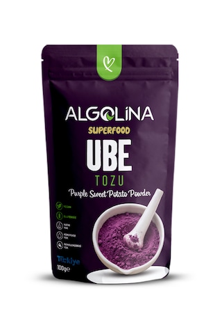 Ube Tozu 100 Gr - Ube Powder Tatlı Mor Patates Tozu Ube Tozu 100 Gr - Ube Powder Tatlı Mor Patates Tozu