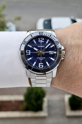 Casio Csıste267erkek Kol Saati Gümüş