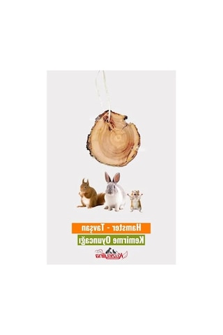 Tavşan Ve Hamsterlar İçin Kemirme Oyuncağı, Eğlenceli Ve Dayanıklı