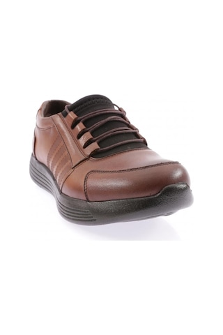 Dgn 1045-23y Kadin Dolgu Taban Lastik Bağcikliı Comfort Ayakkabi 1045-1506-R1755 Taba