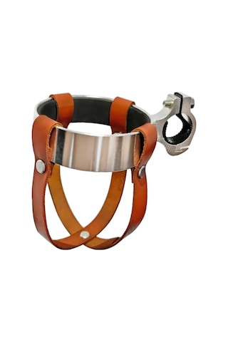 Homyl 25.4-31.8mm Gidon Taşıyıcı Fincan Tutucu Için Bisiklet Kahverengi