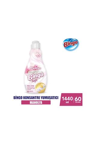 Soft Konsantre Çamaşır Yumuşatıcısı Manolya 1440 Ml X 6 Adet Diğer