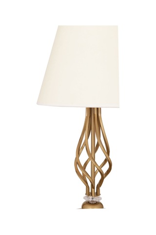 Lupin Beyaz Şapkalı Eskitme Abajur Diğer