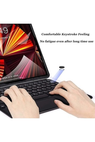 Novahub Kablosuz Dokunmatik Bluetooth Klavye - Tablet, Telefon Ve Pc İçin Mini Klavye Optik Optik