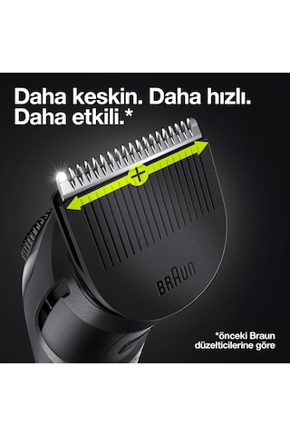 Braun BT 3322 Ayarlanabilir Taraklı Saç & Sakal Şekillendirici