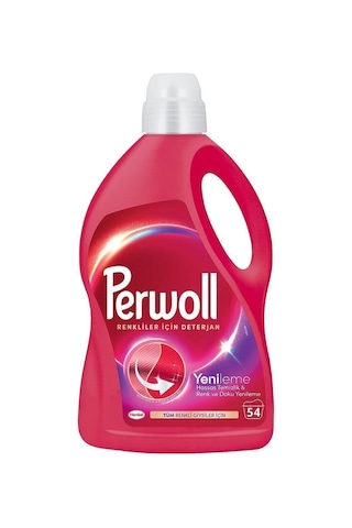 Perwoll Hassas Bakım Sıvı Çamaşır Deterjanı Renkli Yenileme 4 x 2970 ML  200 Yıkama