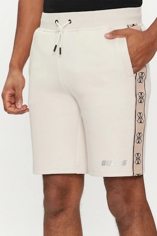 Guess Erkek Mıckey Şort Beyaz