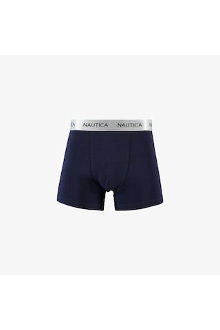 Nautica Nautıca Erkek Renkli 3'Lü Boxer X15312T 0Gh Gri