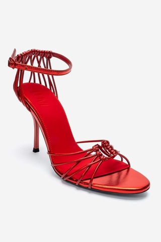 Luvishoes Arona Kırmızı Kadın Topuklu Ayakkabı