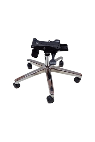 Makam Sandalyesi Yıldız Ayağı Büyük Tekerli Çift Kol Kuyruklu Mek